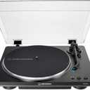Audio-Technica AT-LP70X Automatic Turntable 45 rpm (Black/Grey)