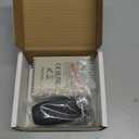 DieseRC AC 110V 120V 220V 240V Wireless Remote Control Switch 433Mhz RF 10A 2CH Relay Receiver with 2 Transmitters for Garage Door Electric Curtain Motor Light DIY Radio Control Switch