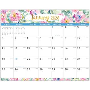4 x 2026 Magnetic Calendar - 2026 Calendar from Jan.2026 - Dec.2026, 12 Monthly Magnetic Calendars for Fridge, 8"  10", Tear-off Pad, Perfect Magnetic Calendars for Refrigerator