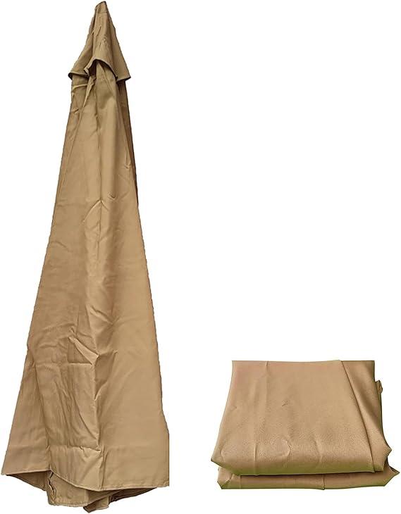 6.6'/8.2'/8.8'/9.8' Replacing The Canopies for The Patio Umbrellas Outdoor Patio Umbrella Replacement Canopy for 6 Ribs, Parasol Umbrella Replacement Cloth Umbrella Top Covers (Khaki, 2.70 m/8.8') 6.6'/8.2'/8.8'/9.8' Replacing The Canopies for The Patio Umbrellas Outdoor Patio Umbrella Replacement Canopy for 6 Ribs, Parasol Umbrella Replacement Cloth Umbrella Top Covers (Khaki, 2.70 m/8.8')