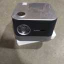 3-in-1 Projector 4K Supported, AURZEN BOOM 3 Smart Projector with WiFi and Bluetooth, 3D DoIby Audio & 36W Speakers, Auto Focus & Keystone, Netflix Official 500 ANSI Home Outdoor proyector, Black