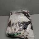 RYNGHIPY Faux Fur Blanket for Couch Cozy Fluffy Plush Bubble Bed Blanket Thick and Warm Throw Blanket for Sofa Bedroom Living Room Cow Print Blankets (Cow-Brown, 51''x63'')