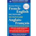 MerriamWebster's FrenchEnglish Dictionary, Newest Edition, MassMarket Paperback (English & French Edition)