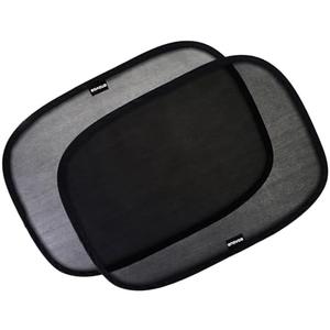 Enovoe Car Window Shades for Baby (2 Pack) - 21x14 Inches Sun Shade Blocker, Cling - Glare Shield and UV Rays Protection for Your Child - Side Windows Screens for SUV- Mesh Window Shades for car Baby