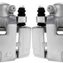 SCITOO Rear Left+Right Brake Calipers With Bracket 18B4894 18B4895 Compatible For Dodge Ram 1500 2006-2008 For Dodge Ram 2500 2003-2008 For Dodge Ram 3500 2003-2008