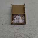 3 Pack Rechargeable String Fairy Lights 10ft 30 LED, 4 Modes Copper Wire Christmas Starry Lighting, Waterproof Micro Firefly Moon Light, Warm White, Battery and USB Cable Included