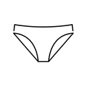 Hanes Girls' Bikini Underwear, Stretch Cotton Panties for Girls, Assorted, 12Pack, Size 8