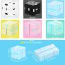 Chivao 36 Pcs Infinity Cube Sensory Toy Handheld Infinite Fidget Blocks Toy Flipping Hand Cube Desk Gadget Valentines Day Gifts Portable for Adult Kids Anxiety Stress Relief(Sweet Style)