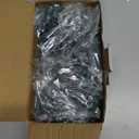 Led Christmas Net Lights for Bushes 132 Led, 6ft x 6ft Christmas Net Lights Outdoor Mesh Tree Trunk Green Wire Christmas Decorations for Bushes,Tree,Shrubs,Xmas(Warm White)