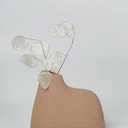 HD Designs Porcelain Vase, 7.9 in