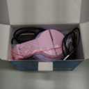 iClever BTH12 Kids Bluetooth Headphones,Colorful LED Lights,74/85dBA Safe Volume,85H Playtime,Bluetooth 5.2,Over Ear Headphones Built-in Mic for iPad/Tablet/Airplane,Blossom Pink