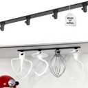 Aieve Metal Stand Mixer Attachment Holder Compatible with Kitchenaid Mixer Accessories, for Storage Organize Your Kitchen Aid attachments