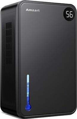 Amzart Dehumidifier 118 OZ for Home, Dehumidifier (980 sq.ft) With Humidity Display, Time Setting Dehumidifier, Dehumidifier with Drain Hose, Defrost function Dehumidifier