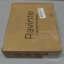 Ravinte 50 Pack Solid 3 Inch Center to Center Slim Square Bar Drawer Handles - Cabinet Hardware in Matte Black - Kitchen Handles and Pulls