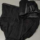 Hanes Men's Tagless Brief Underwear Pack, Mid-Rise Moisture-Wicking Black Briefs, 9-Pack, XL