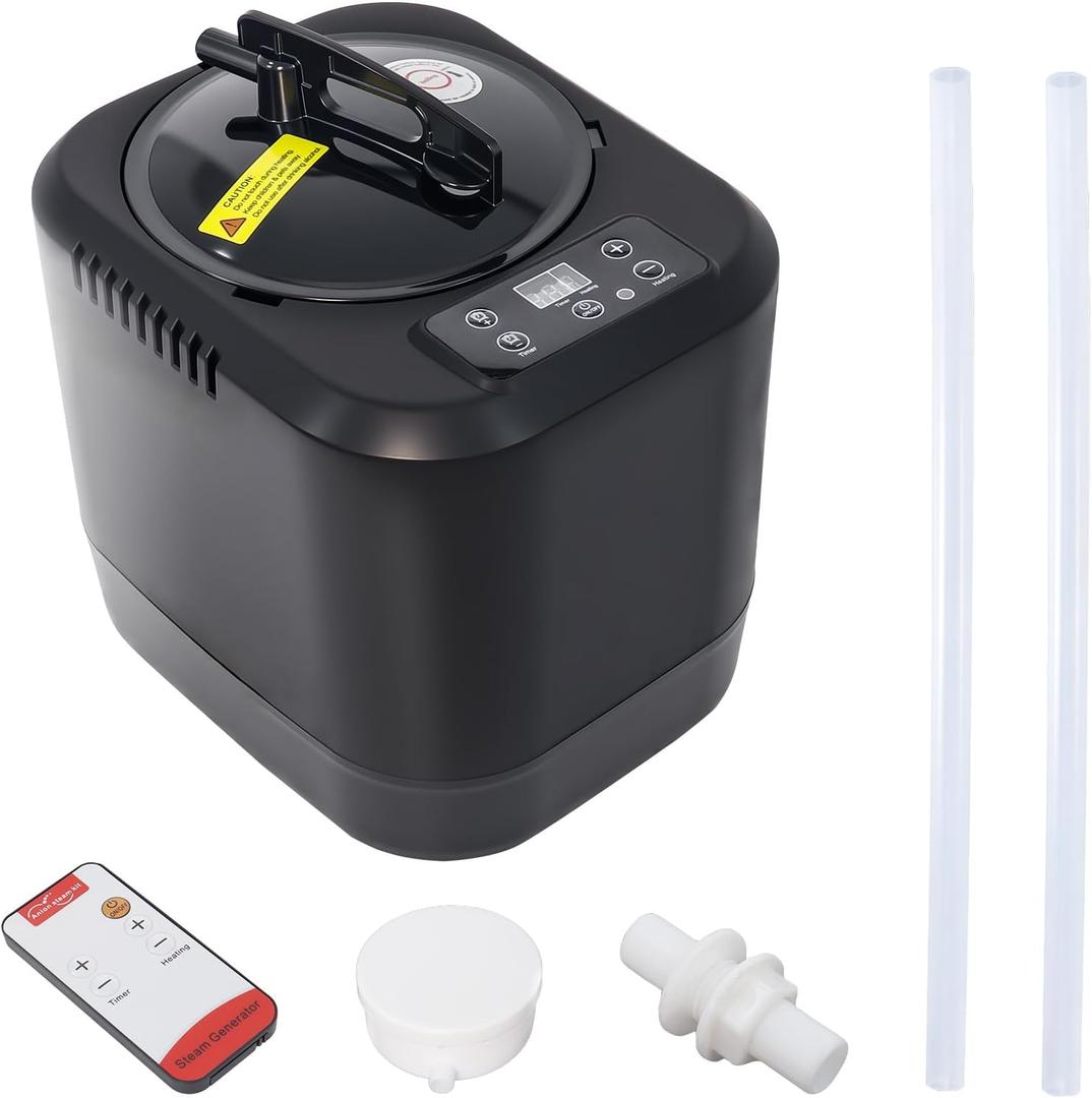 Sauna Steamer Machine, 4L 1200W Portable Sauna Steamer with Remote Control