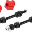 Motoforti 1 Set Front Sway Bar Links Stabilizer Link Kit with Bushing for Ford F-150 2005-2008 Suspension Kit No.5L3Z5K483DA/5L3Z5484AA Long-lasting