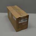 Toovip 100 Pack 5.25x3.25x8.25 Inch Small Light Pink Kraft Paper Bags with Handles Bulk, Gift Wrap Bags for Favor Grocery Retail Party Birthday Shopping Business Goody Craft Merchandise Take Out Sacks