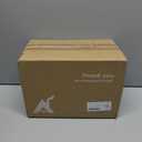 ComSaf Glass Jars with Airtight Lid Set of 6 Mason Jars 17 oz with Lids, Pint Jar, Canning Jar, Airtight Canister with Seal Wire Clip Fastening for Vanilla, Pickle, Cookie, Honey