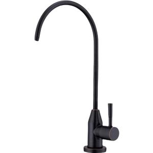 Drinking Water Faucet, Modern Stainless Steel Oil Rubbed Bronze RO Faucet for Under Sink Water Filter System (02)