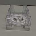 Canasta Card Holder - 6 Deck Plastic Revolving Card Game Holder Playing Cards Tray Rotating 360 Organizes Multiple Decks for Canasta, Poker and More | Lightweight, Durable with Smooth Rotation