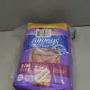 Always Discreet Adult Diapers for Women, Incontinence Underwear, Postpartum Essentials, Disposable Briefs, Max Absorbency, Bladder Leak Protection, Small/Medium, 32ct