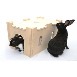 Small Pet Habitat Hideout-Tunnel, Rabbits, Guinea Pigs, Other Small Animals