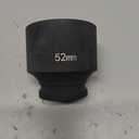 HARFINGTON 6-Point Impact Socket 3/4" Drive 52mm Metric 40Cr Alloy Steel Spindle Axle Nut Impact Socket