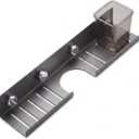 Vertical faucet storage rack, gun‑gray, 19.69" / 50 cm