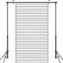 WOLADA Mugshot Backdrop Cop Lineup Background Murder Mystery Photo Back Drop Halloween Backdrops 5x7FT 11087