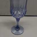 Plastic Wine Glasses, Plastic Goblets Vintage Style Cordial Unbreakable Drinking Glasses for Wedding Reception, Grand Event Party Supplies, Easte (48, Blue)