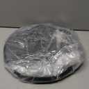 Wobble Cushion with Inflation Pump Balance Disc Stability Disc Wiggle Seat Therapy Exercise Office Chair or Sensory (Black)