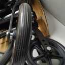 Medline Lightweight Wheelchair for Adults With Swing-Back, Desk-Length Arms, Elevating Leg Rests; 16"W x 16"D Seat