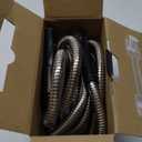 Bionic Steel 25 Ft Metal Garden Hose with Nozzle, 25Ft x 5/8 In. Premium 304 Stainless Steel Metal Water Hose, Flexible Non Kinking, Lightweight, Heavy Duty, for Yard, Outdoor