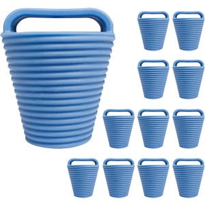 12 Pieces Kayak Scupper Plug Kit TPE Scupper Plugs Drain Holes Stopper Bung with Handle (Denim Blue-12 Pieces-large) 12 Pieces Kayak Scupper Plug Kit TPE Scupper Plugs Drain Holes Stopper Bung with Handle (Denim Blue-12 Pieces-large)