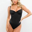 Popilush Bodysuits for Women Tummy Control Shapewear Corset Tops Large