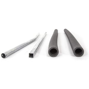 Skywalker Trampolines Single Enclosure Pole Set 4201; 4202; 5075, Galvanized (PK0018)