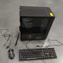 STGAubron Gaming PC Desktop,Core I5,RTX 2060 6G,16G RAM,512G SSD
Gaming Computer Tower for Streaming,Video Editing,Home,School,I5 up to 3.7GHz,ARGB Fan,WiFi 6,BT 5.0,4K DP,HDMI,Win11 Home