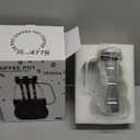 TRINIDa Cold Brew Pitcher, 2000ml/67oz High Borosilicate Glass, -4F to 266F, Stainless Steel 150 Mesh, Easy Clean, Family Size, Glass Pitcher, Ideal coffee gifts, Cold Brew Coffee Maker