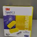 3M Ear Plugs, 200/Box, E-A-R TaperFit2 312-1219, Uncorded, Disposable, Foam, NRR 32, For Drilling, Grinding, Machining, Sawing, Sanding, Welding, 1 Pair/Poly Bag