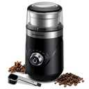 SHARDOR Electric Adjustable Coffee Grinder, Spice Grinder with Removable Stainless Steel Cup, Black