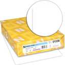 Neenah Paper 01338 CLASSIC CREST Writing Paper, 24lb, 93 Bright, 8 1/2 x 11, Avon White, 500 Sheets