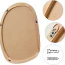 sawsile Irregular Wall Mirror,Nature Wood Asymmetrical 20X30 Modern Vanity Farmhouse Organic Mirror for Bathroom,Bedroom,Living Room,Washroom