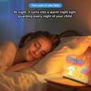 LED Note Board with 7 Colors LED Drawing Board with Stand Light Up Dry Erase Board Acrylic Include Adapter for Kids, Room/Store/Office/Festival/Gift(11.7"x15.8")