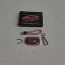 for Car Key Shell,for Car Key Case Cover,for Lexus NX ES GS RX is RC LX 200 250 350 450H 300H ES200 Pinkwithkeychain