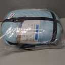 Sleeping Bags for Adults, Teens & Kids - Use for 3-4 Seasons, Warm & Cold Weather - Lightweight,Waterproof, Use for Backpacking, Hiking and Camping (Single, Sky Blue/Left Zip)