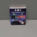 Screen Mirroring Adapter, 2026 Upgrade 3 in 1 Wireless Carplay Mirror Link Adapter for Cars with Built-in Wired Carplay Plug, Compatible with iPhone Phone/Airplay/Android Auto(for iPhone,1pc)