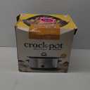 Crock-Pot 7 Quart Oval Manual Slow Cooker, Stainless Steel (SCV700-S-BR), Versatile Cookware for Large Families or Entertaining