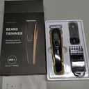 Beard Trimmer for Men, Rechargeable Men's Hair Trimmer for Mustache, Electric Razor & Body Grooming Kit for Beard, Face, Groin & Manscaping, Birthday Valentines Ideal Gift for Men