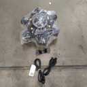 DJ Light Moving Head 120W 6 Arms Beam Rotating Stage Lights with Kaleidoscope/White Amber Strobe/Starry Sky Lighting Effect Support Remote&DMX-512 & Sound Activated 24CH